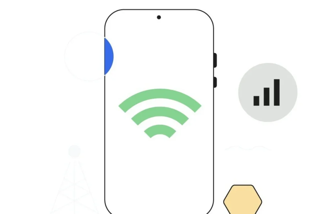 Android Dual-Band Hotspot 2.4 GHz + 6 GHz Wi-Fi