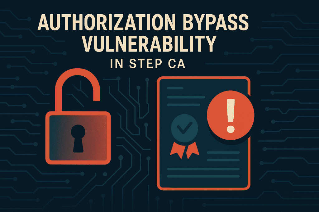 Step CA Auth Bypass, Critical ACME Flaw