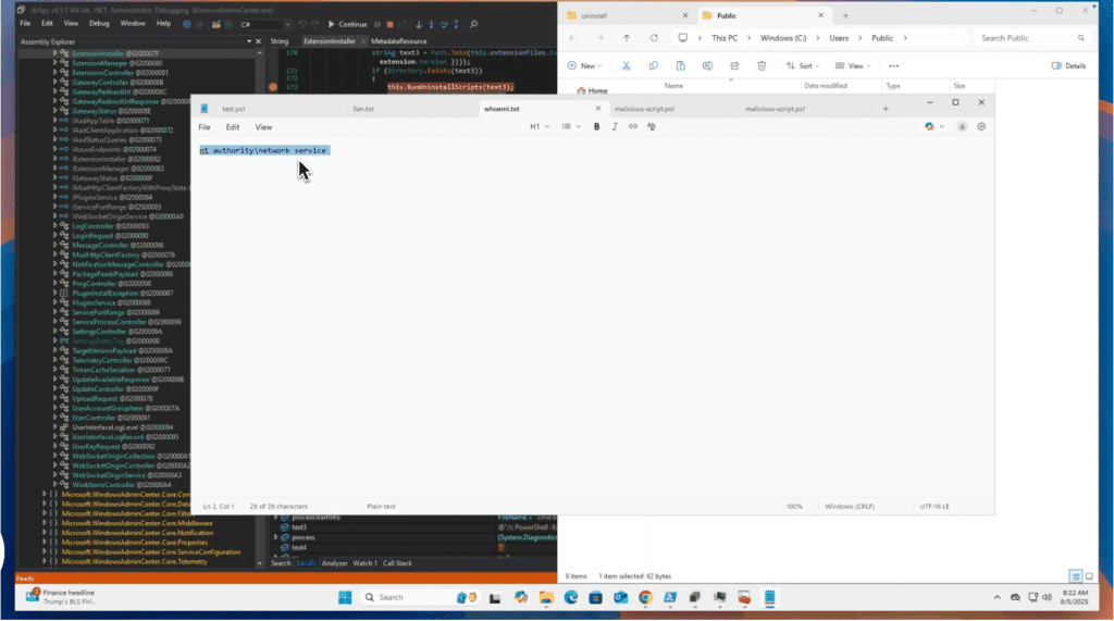 WAC LPE, DLL Hijacking