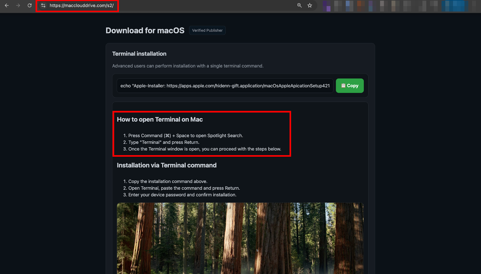 MacSync Malware macOS ClickFix