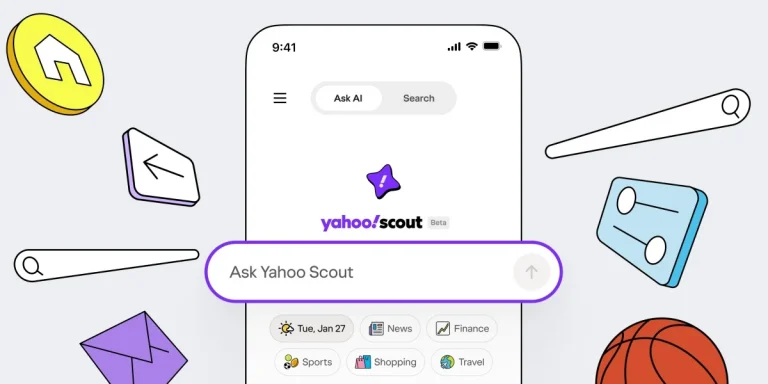 Yahoo Scout AI answer engine, Anthropic Claude Yahoo search 2026