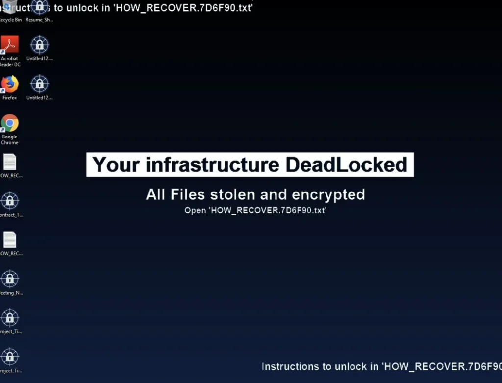 DeadLock Ransomware Polygon Smart Contracts
