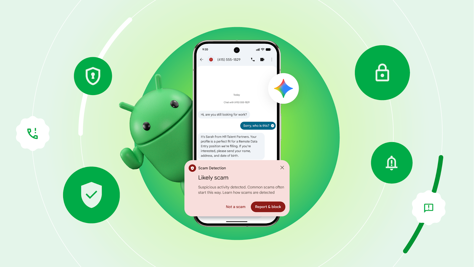 Android 17 Tap to Share Gemini Scam Detection Galaxy S26 AI Security