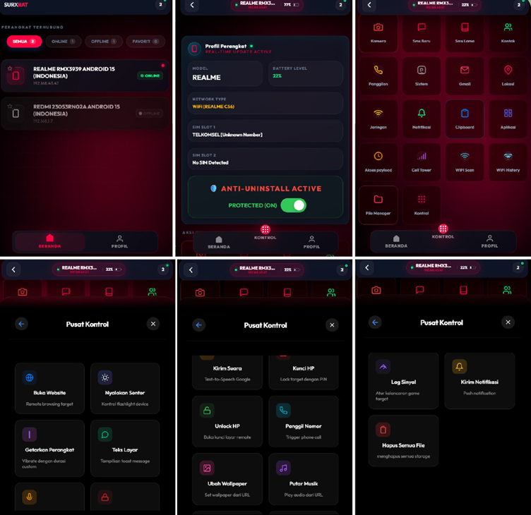 SURXRAT V5 AI-Assisted Android Malware