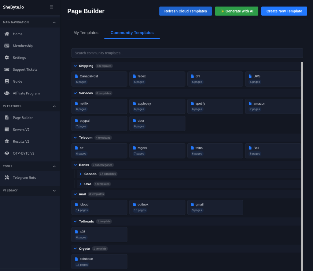 Carding-as-a-Service Underground Credit Card Market