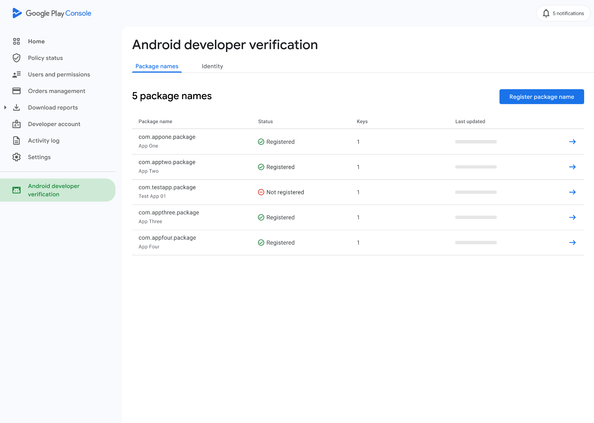 Android sideloading signature requirement