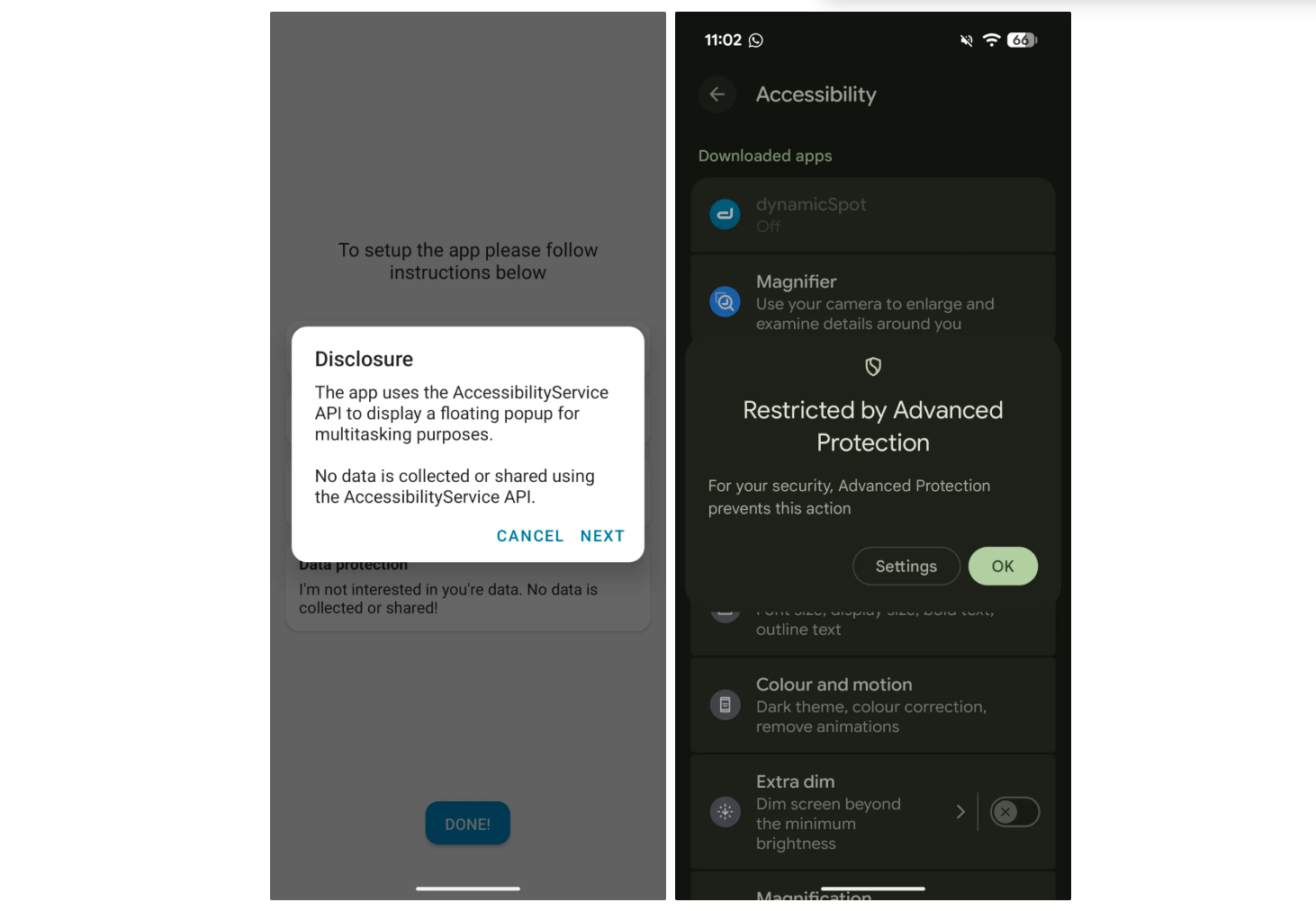 Android Advanced Protection Mode