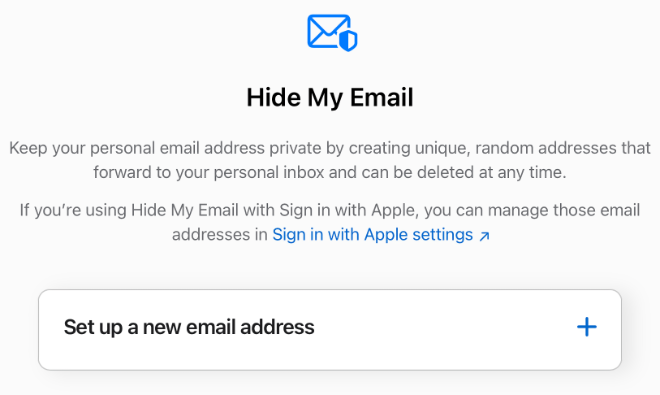 Apple Hide My Email unmasking