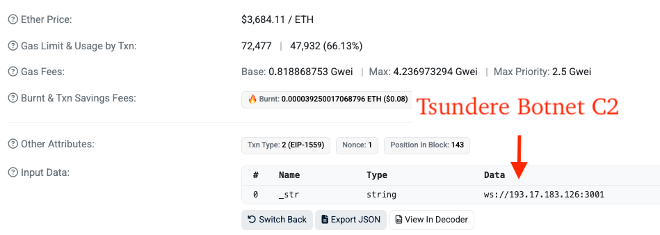 Tsundere Botnet Muddy Water