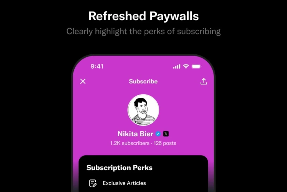 X Creator Subscriptions 2.0
