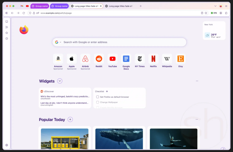 Firefox Project NOVA