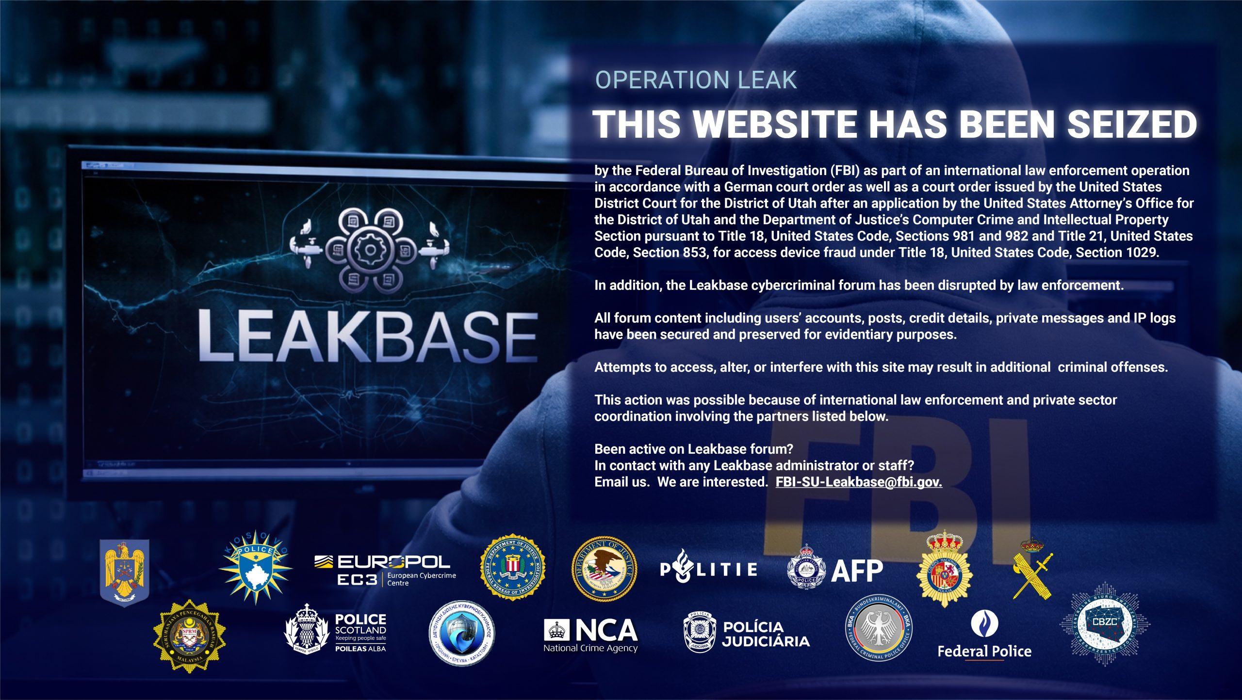 LeakBase shutdown