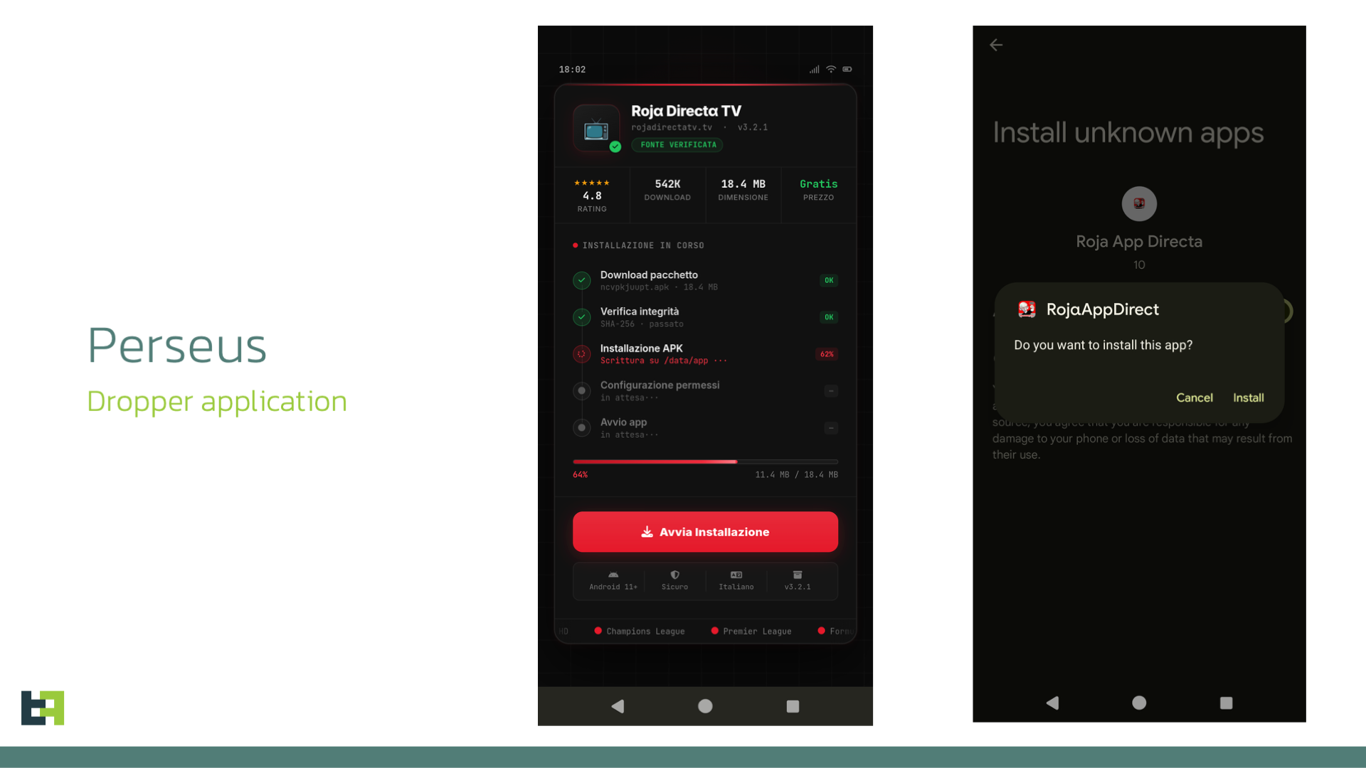 Perseus Malware Android Security