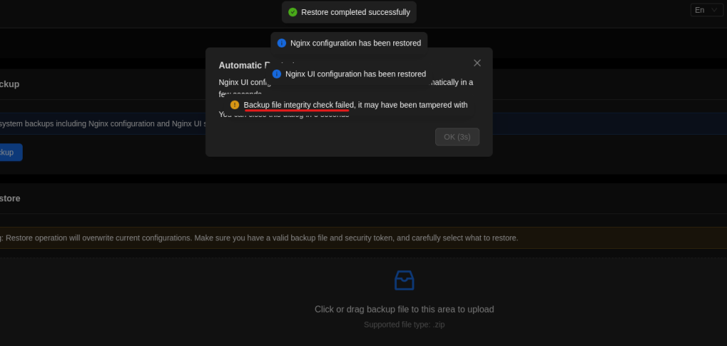 Backup Tampering Exploit
