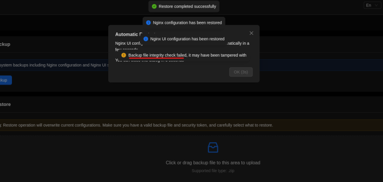 Backup Tampering Exploit