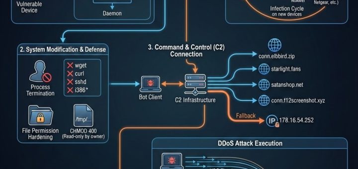 Masjesu Botnet IoT DDoS Protection