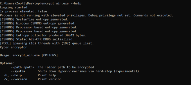 Kyber Ransomware ESXi Virtualization Attack