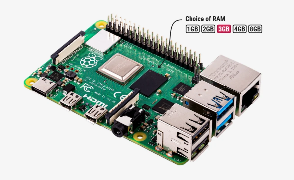 Raspberry Pi 4 3GB release