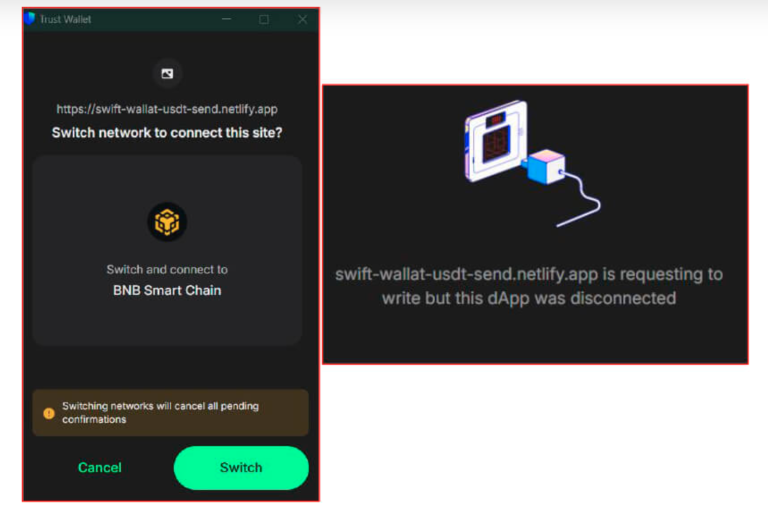 Trust Wallet Drainer QR Code Phishing
