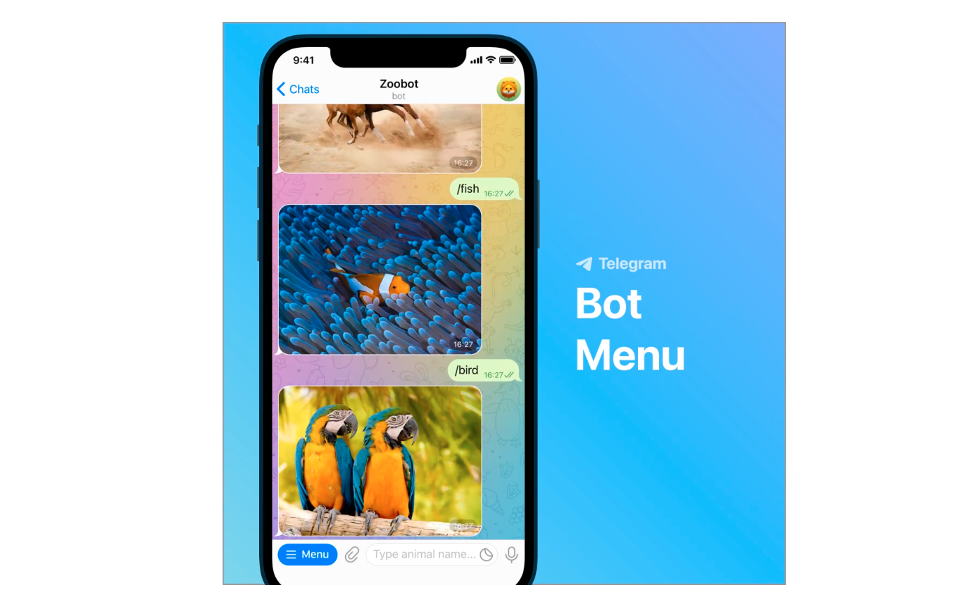 Telegram Bot-to-Bot communication