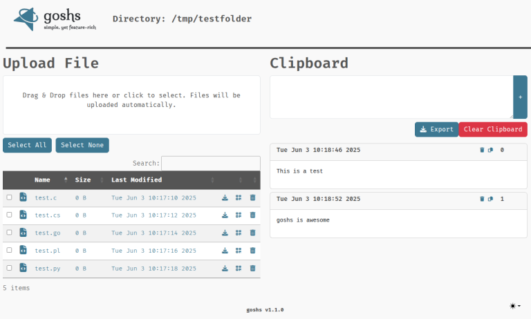 goshs Exploit Path Traversal