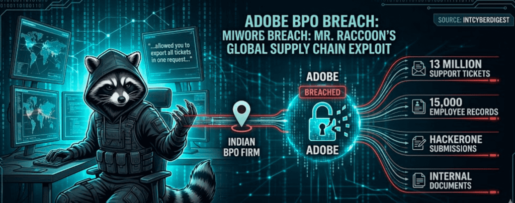 Adobe BPO Breach Mr. Raccoon Hacker