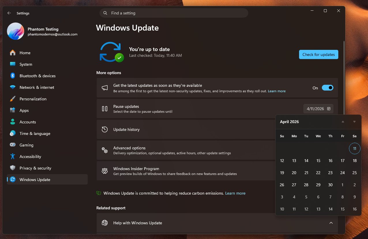 Windows 11 Update Deferral