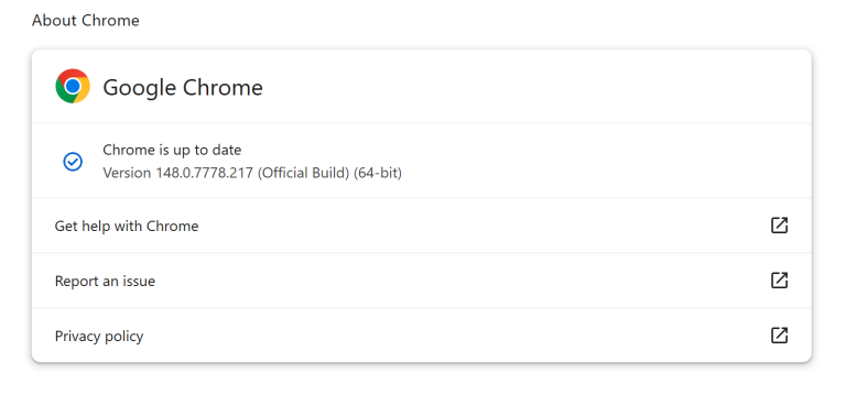Google Chrome security update critical security fixes