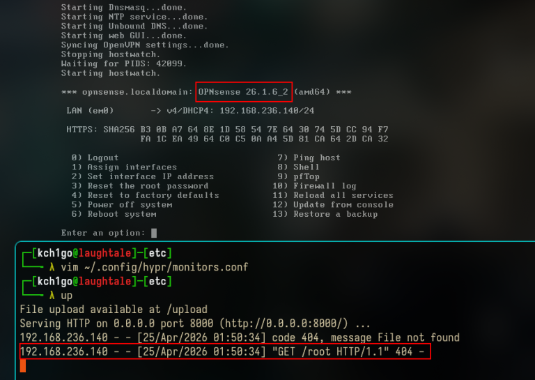 OPNsense Root RCE PoC Exploit Disclosed