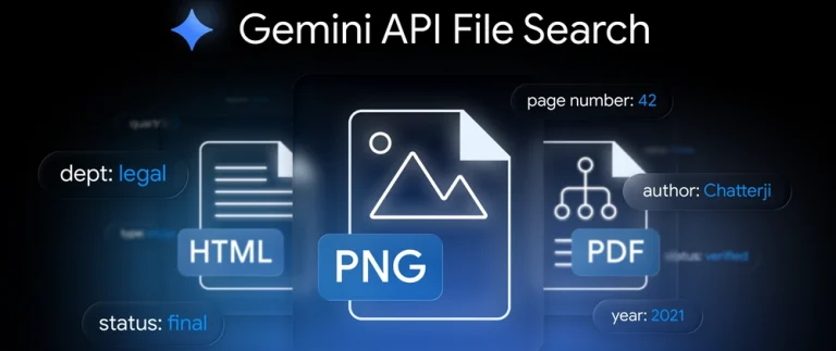 Google Gemini API file search