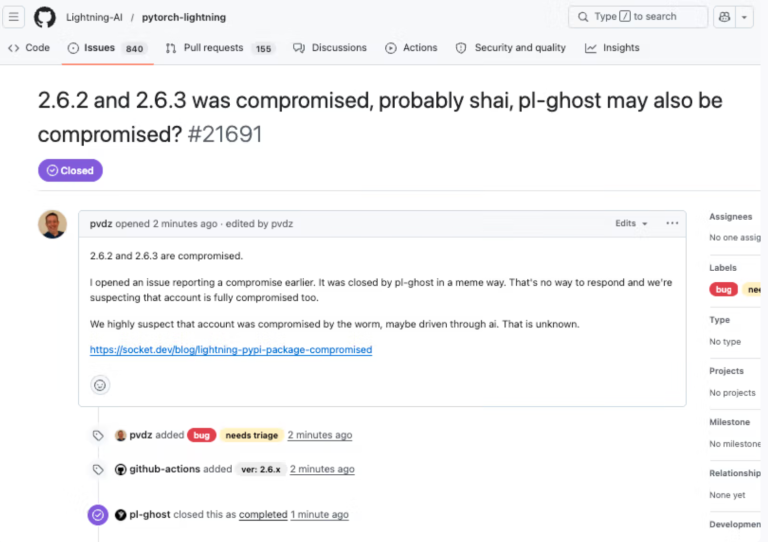 Lightning Framework Attack TEAM PCP Supply Chain