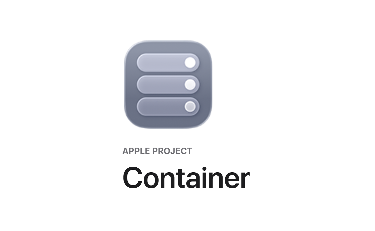 Apple debuts Container 1.0.0 to run containers on Apple Silicon