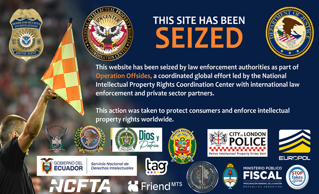 US seizes nearly 400 domains in FIFA World Cup piracy crackdown