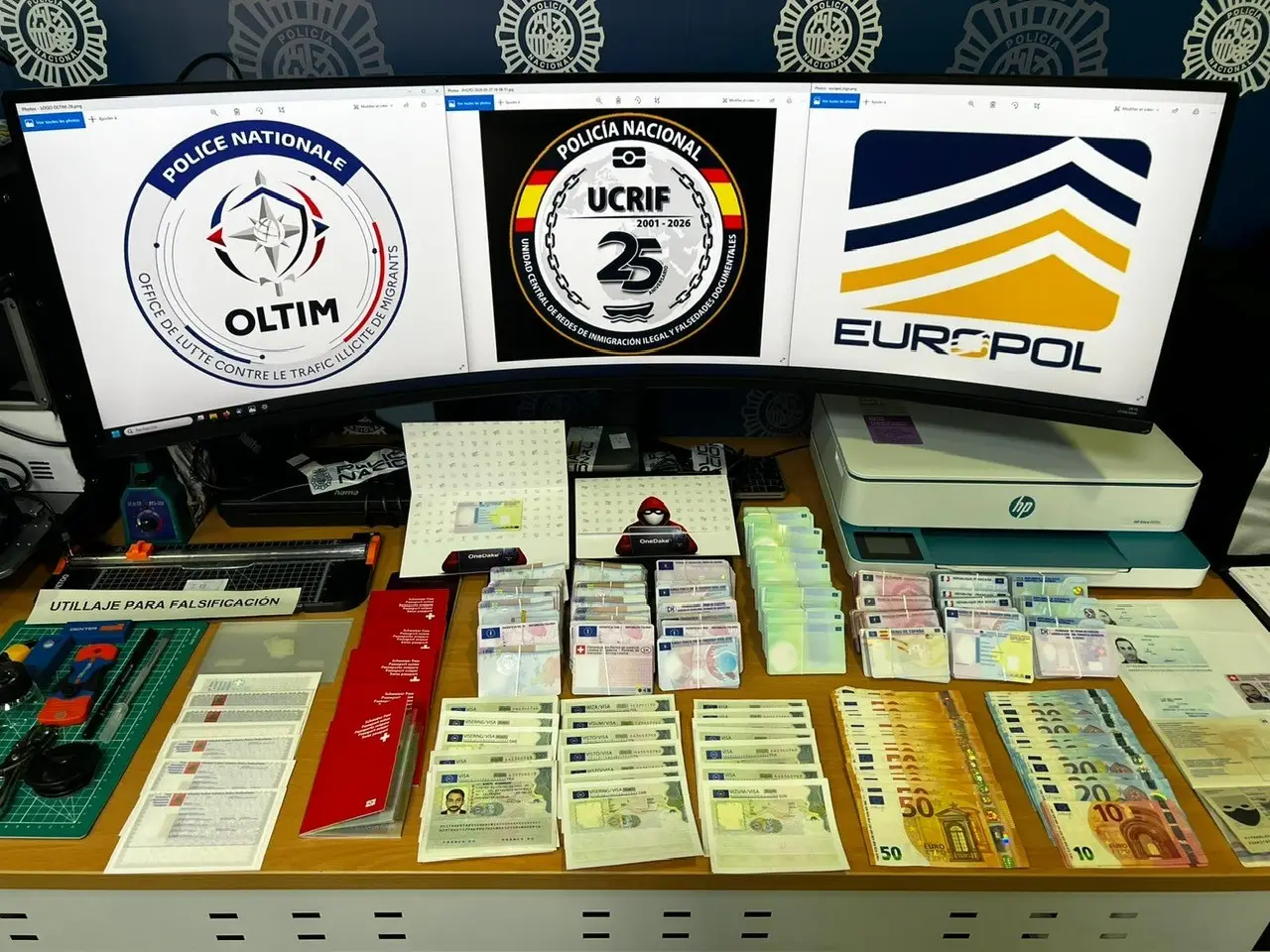 Police close Spanish fake ID workshop, seize 800 forged docs