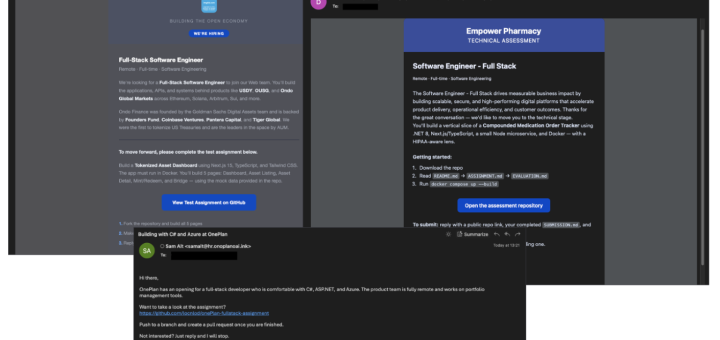UNK_DeadDrop phishing campaigns Contagious Interview, Overlord malware