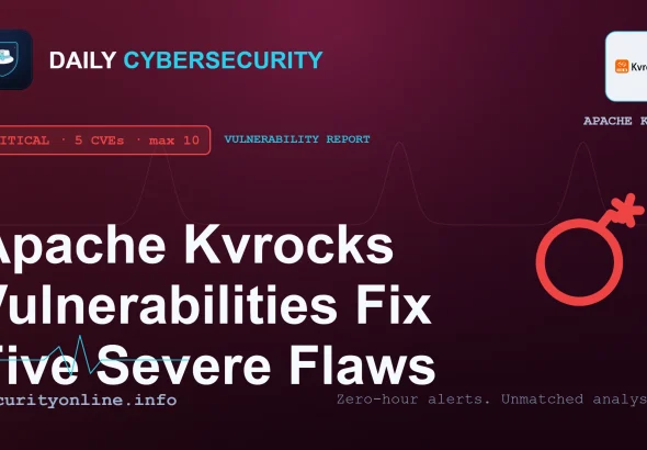 Diagram illustrating Apache Kvrocks vulnerabilities and NoSQL database flaws