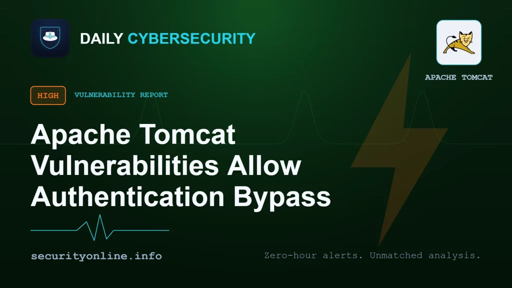 Apache Tomcat vulnerabilities including an authentication bypass via JNDIRealm GSSAPI bind (CVE-2026-55957)