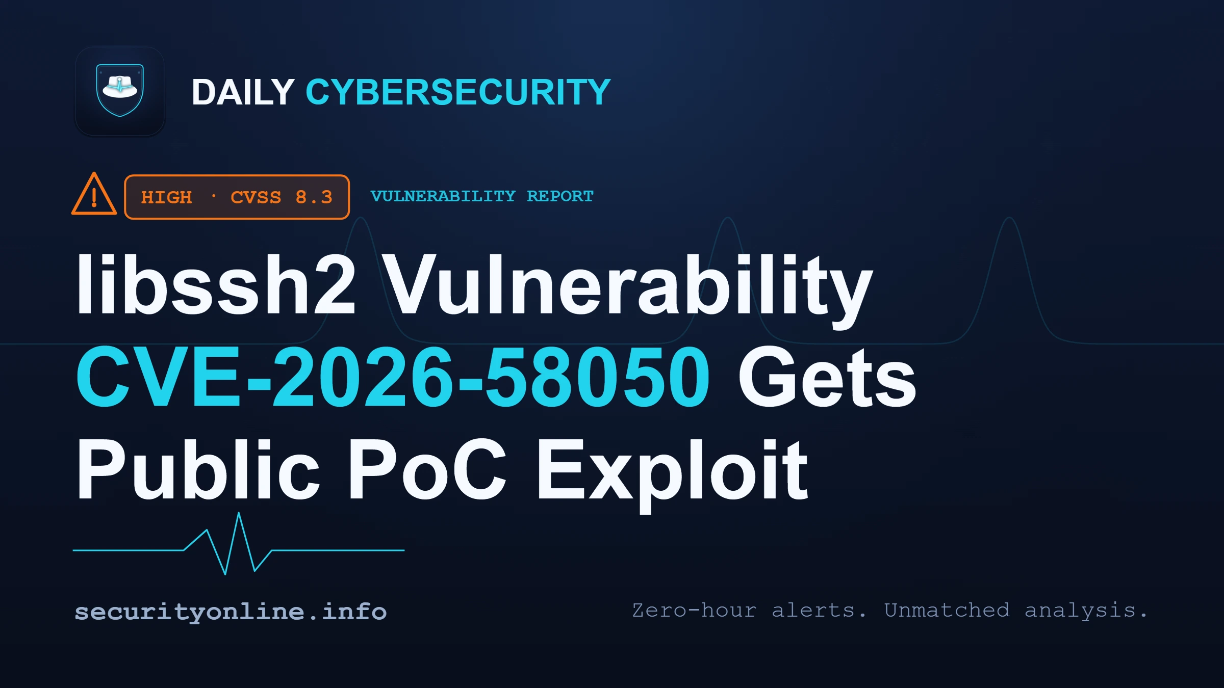 CVE-2026-58050 bug lets bad SSH servers hijack libssh2 clients