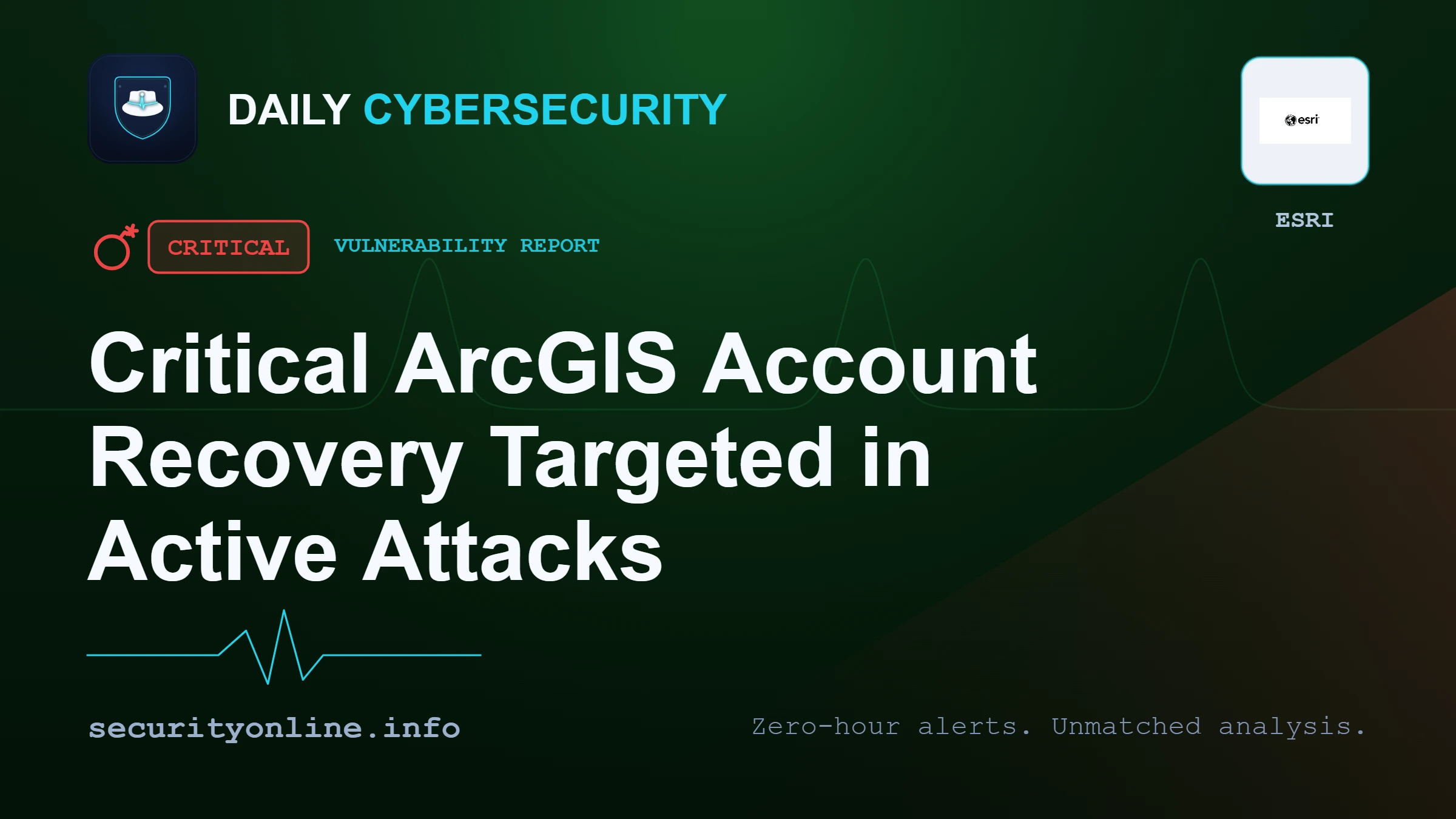 Illustration of ArcGIS Account Recovery attacks highlighted in the latest security bulletin