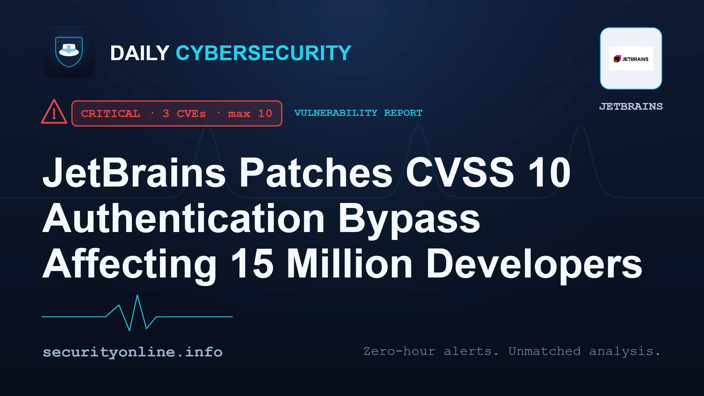 JetBrains Patches CVSS 10 Authentication Bypass Affecting 15 Million Developers