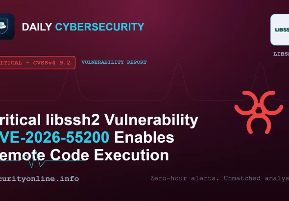 libssh2 vulnerability CVE-2026-55200 enabling remote code execution via out-of-bounds write