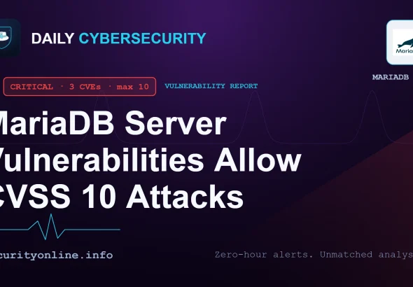 MariaDB server vulnerabilities diagram showing shell command execution risks