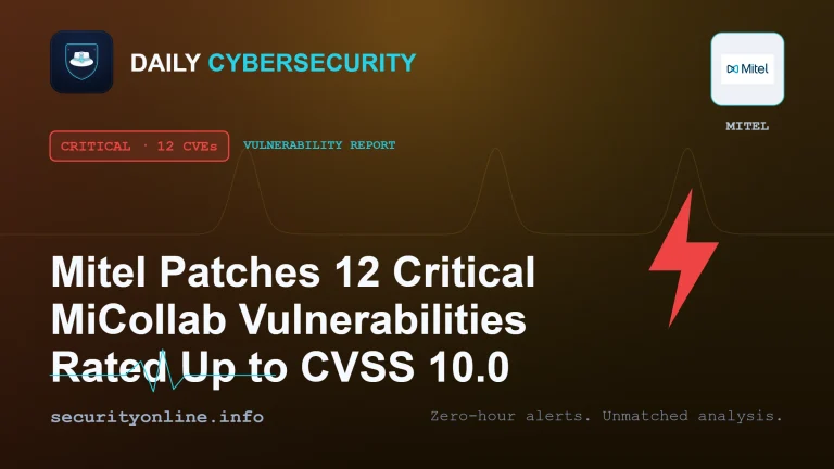 Mitel MiCollab vulnerabilities MISA-2026-0005 command injection flaws rated CVSS 10.0